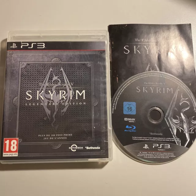 Jeu The Elder Scrolls V Skyrim Legendary Edition Français Ps3 PlayStation 3 Sony