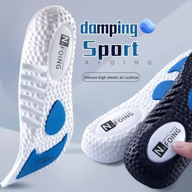 EVA Sports Shoe Insoles Pads Breathable Arch Support & Shock Absorption