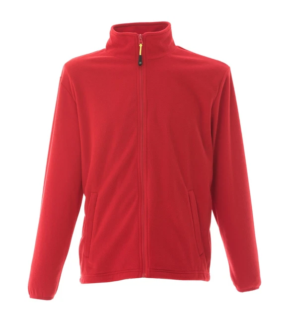 Micropile zip intera JRC Copenaghen collo alto, felpa calda leggera