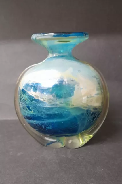 Mdina Sidestripe Vase Im Meer Und Sand Höhe 14,5 Cm X Breite 13 Cm