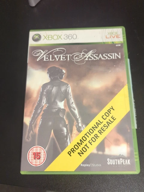 Velvet Assassin Xbox 360 Promotional Copy