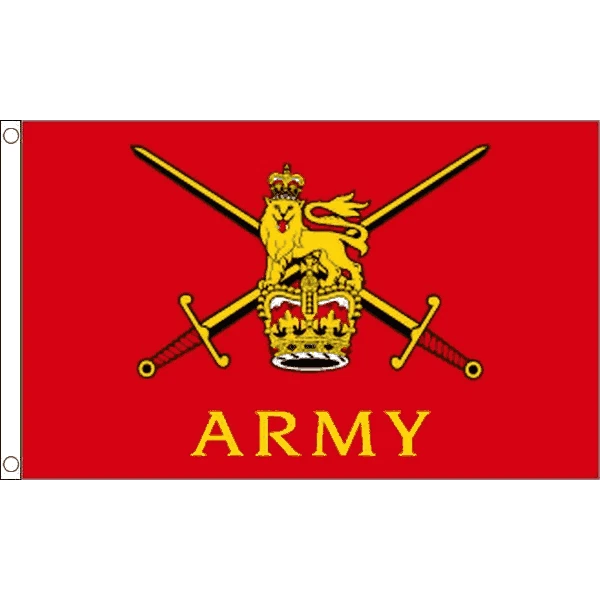 AZ FLAG Bandiera British Army 150x250cm - Poliestere 100D Per Interni/Esterni Con Occhielli Metallici