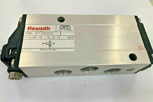 5711000000 Rexroth Pneumatic Directional Valve CD12-5/2XX-AR-M022-M022-G018-S