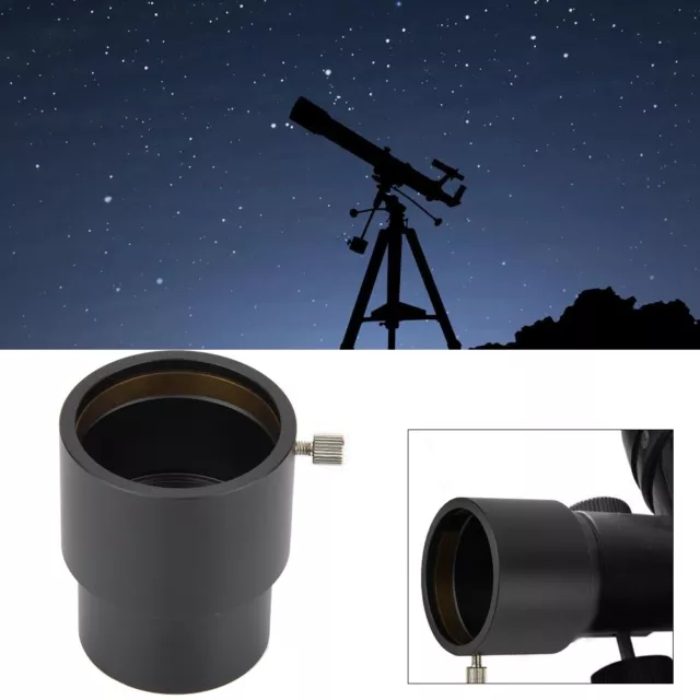 2inch Durable Telescope Eyepiece 40mm Extension Tube M48 Thread Adapter Blac GDS 3
