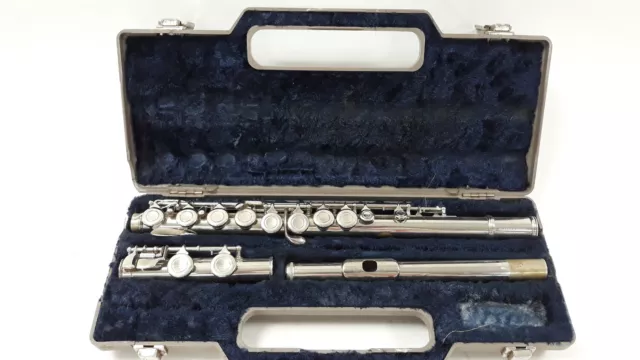 FISM Rampone & Cazzani Flute Wind Musical Instrument Collectable Silver Tone
