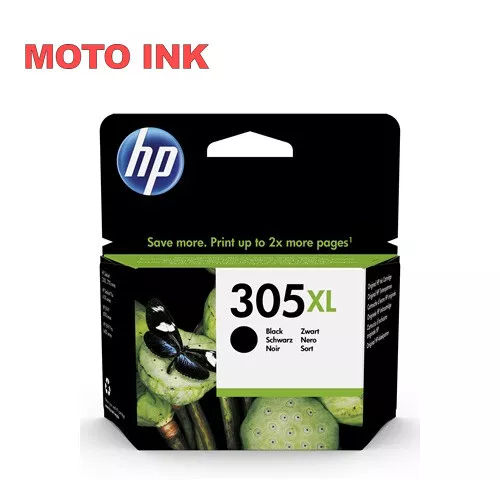 HP 305XL High Yield Black Original Ink Cartridge Page Yield 240 (P/N 3YM62AE)