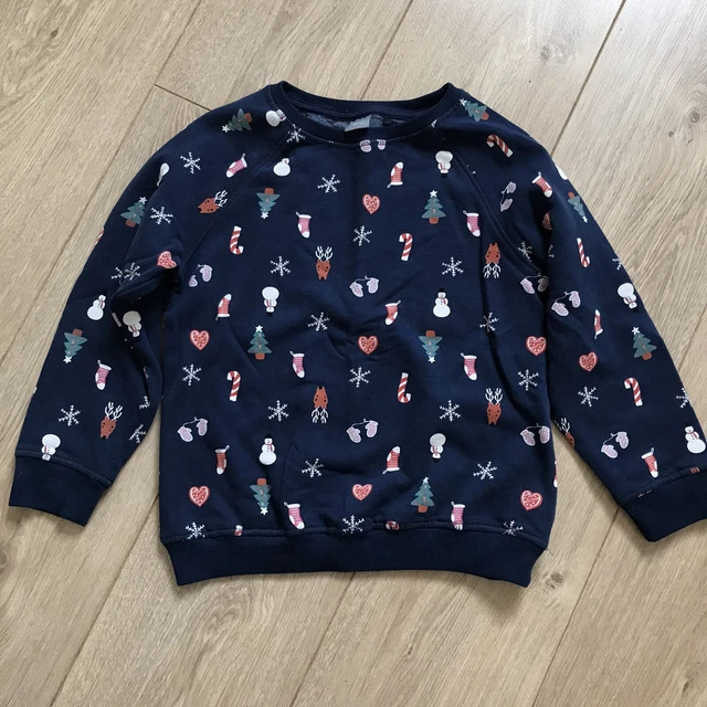 Maglione natalizio, età 8 anni, da Next blu navy