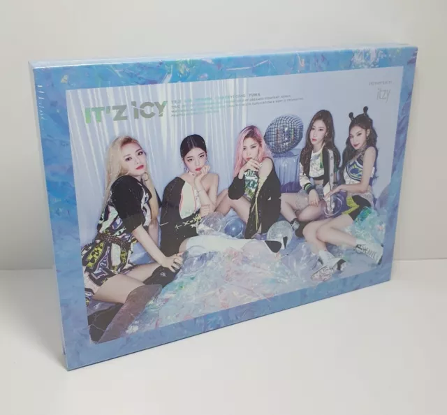 K-POP ITZY Album [IT’z ICY] ICY Ver. CD+80p Photobook+Photocard Sealed