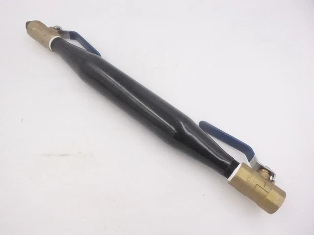 24" Auxillary Drain Valve Model DD-1 Condensate Drum Drip Assembly Black 1"