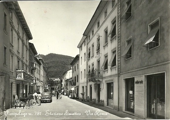 Pievelago(Modena)-Via Roma-1956