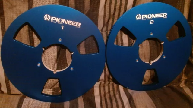 1 PIONEER PR-101 10 metal reel for 1/4 reel-to-reel tape $40.00 - PicClick