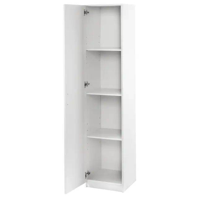 Maclaren Macey Single Door Storage Cabinet Cupboard Pantry  180cm White 2
