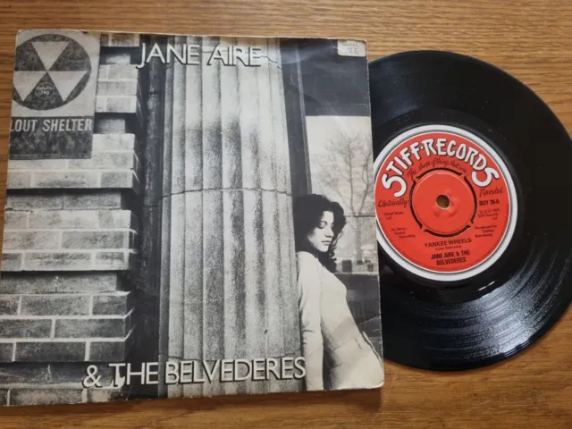 Jane Aire & The Belvederes – Yankee Wheels 1978 STIFF 7”
