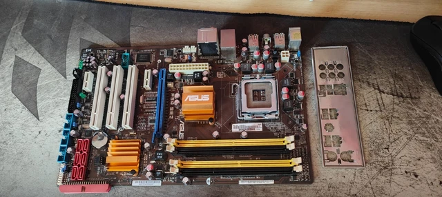 UNTESTED ASUS P5Q SE2 motherboard Comes With 6 Screws/Standoffs £25.00 ...