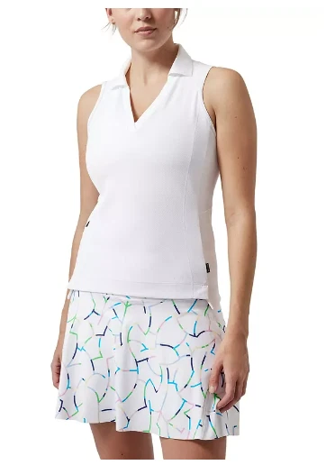 Polo Athleta Everyday, bianco brillante - Large taglia 14