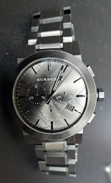 Burberry BU9354 Chronograph Swiss Men's 43mm Watch Burberry BU9354 Chronograph Swiss Men's 43mm Watch
