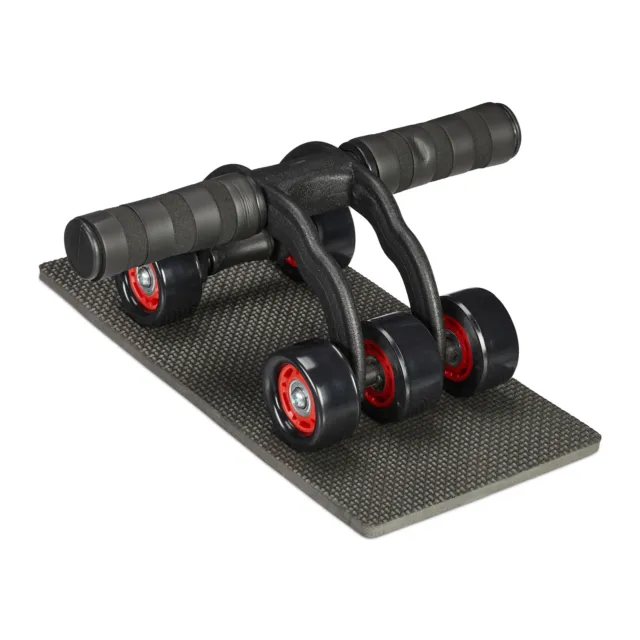 Rueda abdominal Rodillo abdominal fitness para casa Ab roller Entrenador abdomen