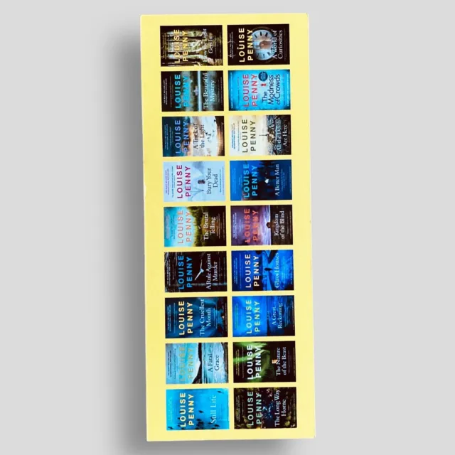 Louise Penny Collectible Promotional BOOKMARK -not the books