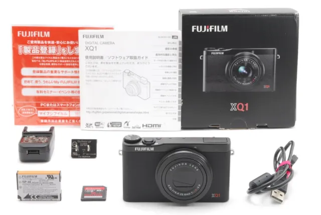 [TOP MINT w/Box] Fujifilm XQ1 X Series 12.0MP Compact Digital Camera Black JAPAN