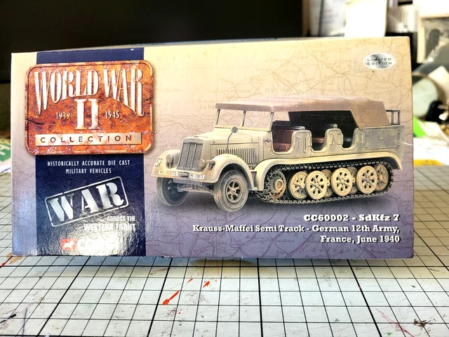 Corgi CC60004 - Sd.Kfz.7 Krauss Maffei - Transport De Troupes - Libye 1941 - 1:50
