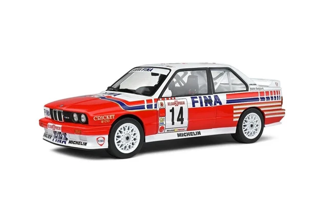 Voiture Miniature de Collection - SOLIDO - BMW M3 E30 - Rallye Adac