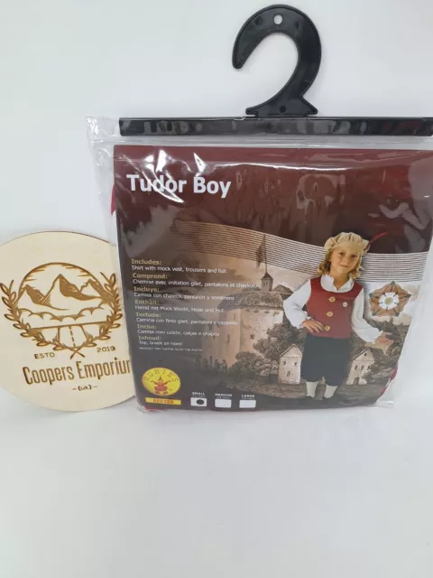 Rubies: Tudor Boy Costume - Size Small (3-4 Years) - New