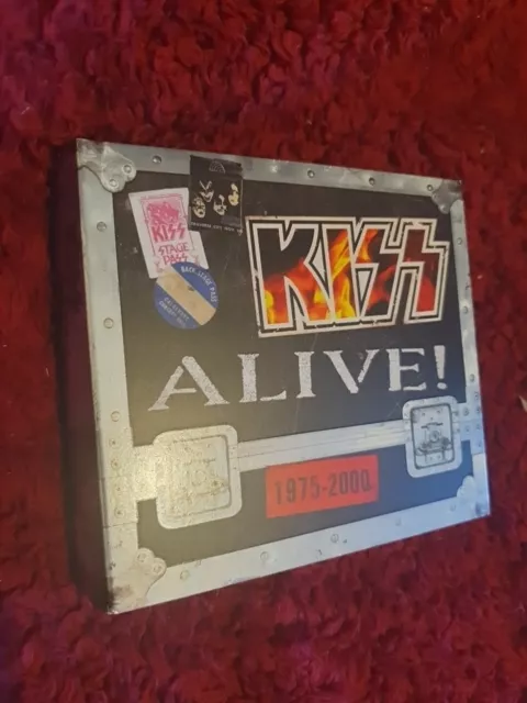 KISS Alive 1975 - 2000 4CD Collection damaged Rare