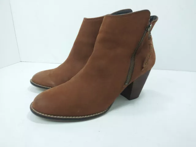 Steve Madden Whysper Brown Ankle Boots Women’s Size 9