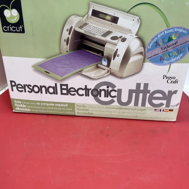 Cricut 29-0001 Personal Electronic Cutting Machine