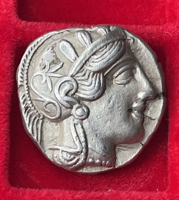ATTICA, ATHENS. Athenian Owl c.454-404 BC. AR Tetradrachm. Ex. Freeman and Sear