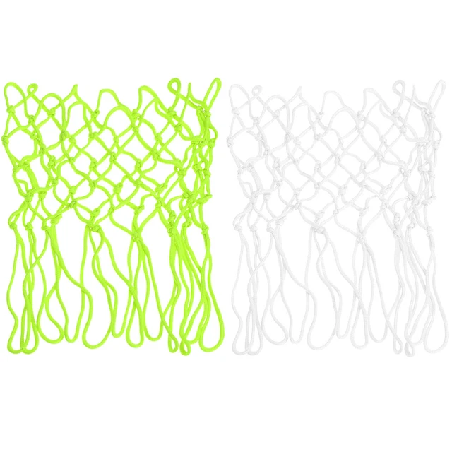 2 PCS Nylon Basketball Net Hoop Replacement Portable Outdoor