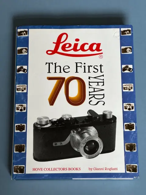 Leica Die ersten 70 Jahre, von Gianni Rogliatti, Hardcover-Buch. 1995