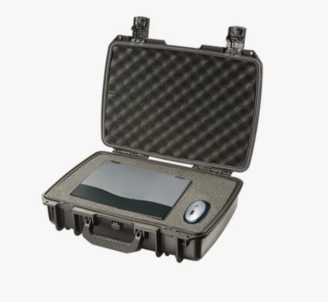 Brubaker Pro Aluminum Digital SLR Camera Case - Foam Padded - Black
