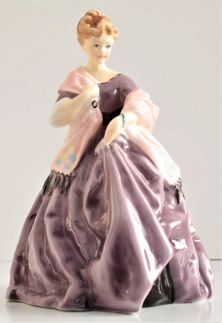 A ROYAL WORCESTER Porcelain First Steps Glenis Devereux Lady