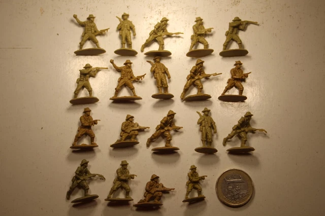 Figurines Soldats Japonais WWII 1/72 Airfix - Lot De 30 - Occasion Collection