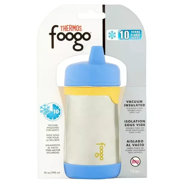 Thermos Foogo 10 oz Vacuum Insulated Stainless Steel Sippy Cup