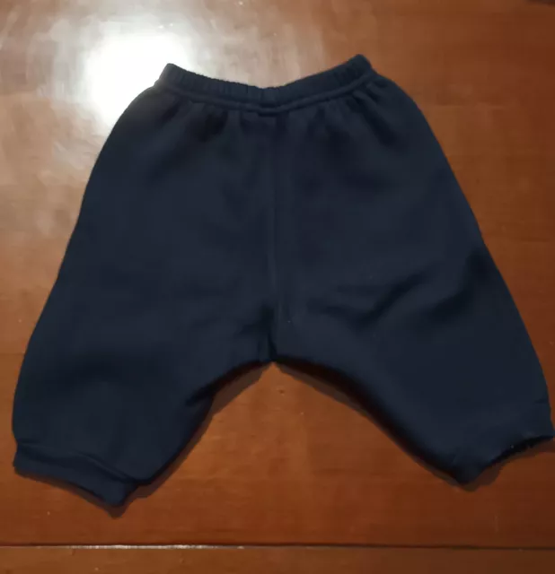 Pantaloncini per Neonati 1 Mese Cotone Blu