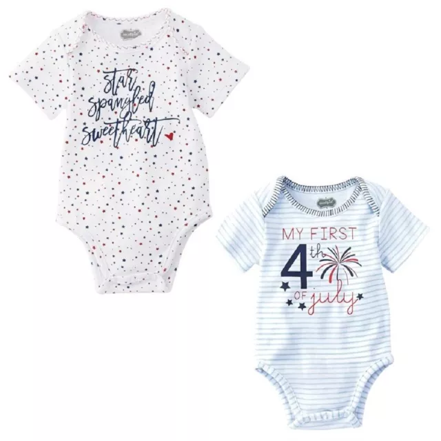 Mud Pie E0 Baby Girl Boy Sail Away Fourth Of July Crawler 0-6M 11030217 Choose