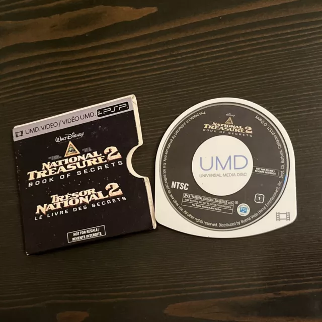 PSP movie National Treasure 2 (UMD, 2005)  Used w/ original case