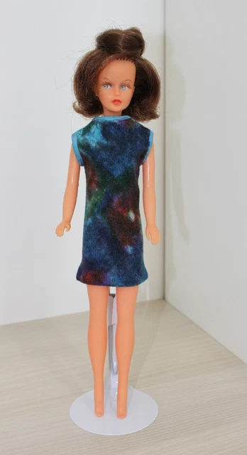 Poupée Tressy Bella Mannequin, Châtain, Jambes Raides, Vintage, American Character