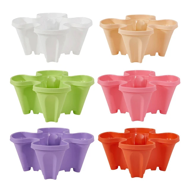 Stapelbar Vertikale Garten Pflanzer Blumentopf Küche Terrasse für