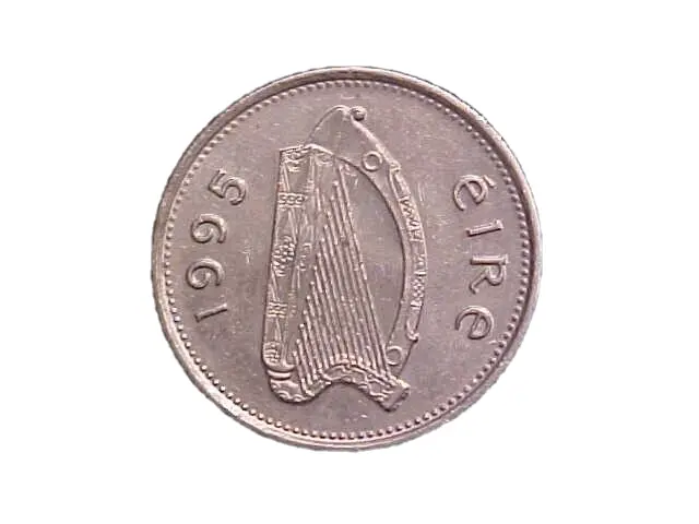 1995 Ireland 10 Pence KM# 29 - Nice High Grade Circ Collector Coin! -c1290xux