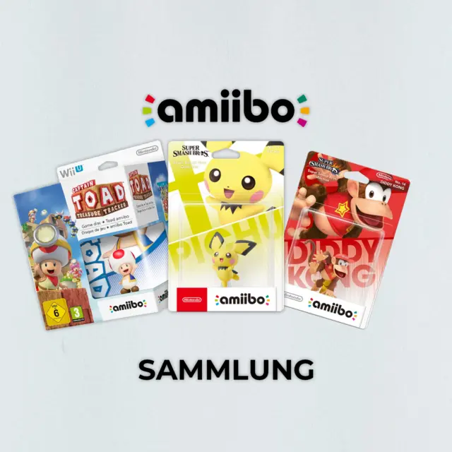 Nintendo Amiibo Collection Figuren zur AUSWAHL - Neu / OVP Zelda Mario Pokemon