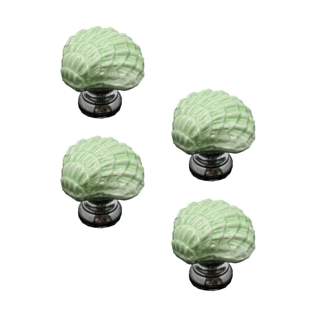 4 Pcs Wardrobe Handle Cupboard Handles Knobs Dresser Drawers The Mediterranean