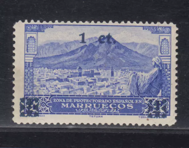 Spanish Morocco Marruecos 1936 Nuevo Mint Mlh Edifil 162 Scott 164