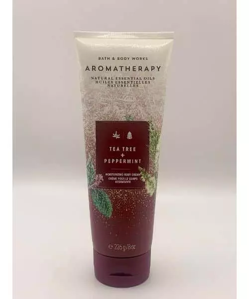Bath & Body Works Aromatherapy Moisturizing Body Cream Tea Tree & Peppermint 226