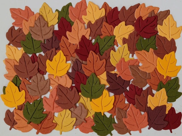 GLOBLELAND Herbstblätter Stanzformen - 27-teiliges Set Für Kartenbasteln Und Scrapbooking