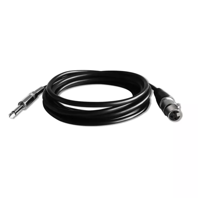 6.35mm TRS to XLR Female Patch Cables-Balanced-3.2 Foot Patch Cord Audio Cable