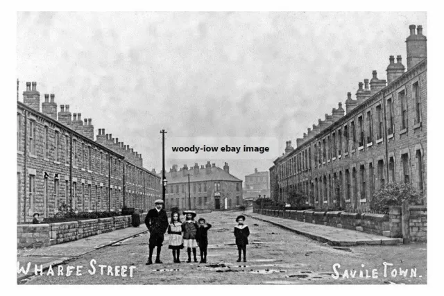 pt0870 - Wharfe Street , Savile Town , Dewsbury , Yorkshire - Print 6x4
