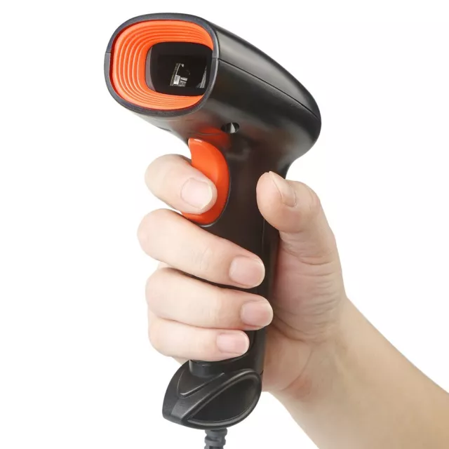 Portable Handheld USB Port Laser Barcode Scanner Bar Code Reader For POS Data